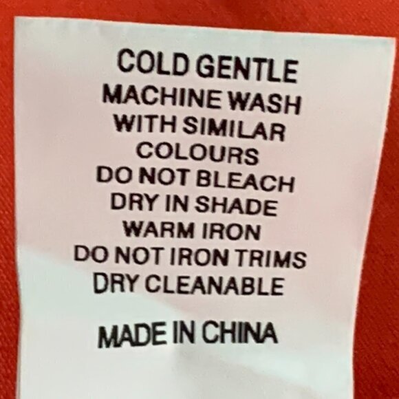 TEMT Orange-Red Sleeveless Cutout Waist Fit and Flare Dress Sz 10 #19437 - Picture 8 of 8